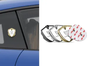 Dacia Emblème Silicone Insigne Design Luxe Alliage Bord